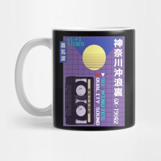 Vaporwave Aesthetic Style 80s Japan Ad Retro MC Advertising Mug